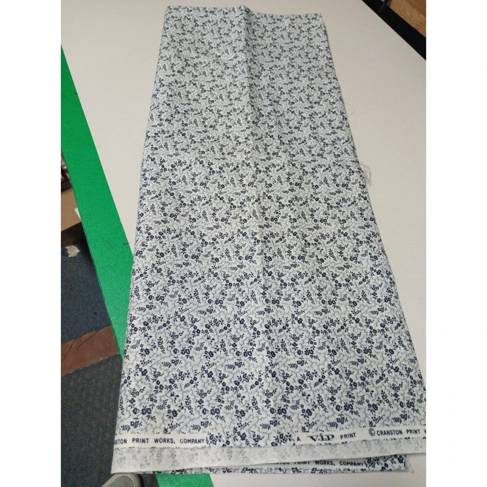 2 Yards Cotton Fabric VIP Print Cranston Print Works